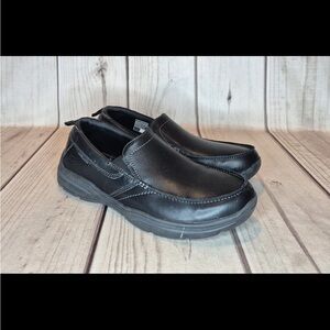 Skechers Mens Size 10 Black Harper Forde Relaxed Fit Loafer Memory Foam Shoes